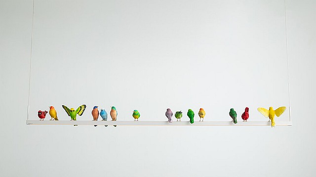 Neon Bird Lamp, 2021