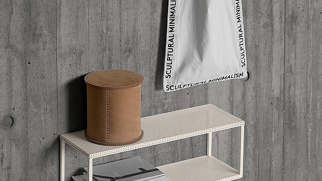 Stitched Leather Box - Large