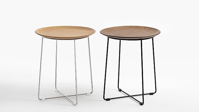 Al Wood Side Table