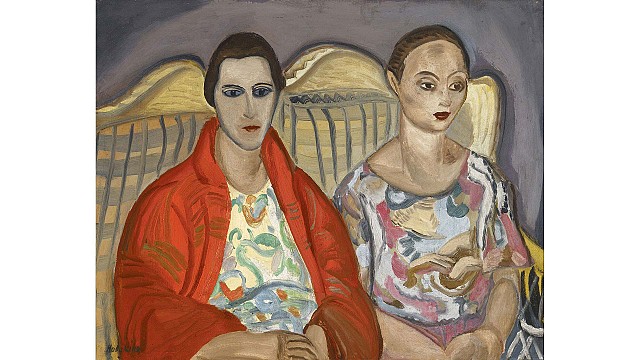 Frances Hodgkins, Friends (Double Portrait)