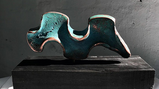 Oxen Study I (Cupric Nitrate Patina) | 2022