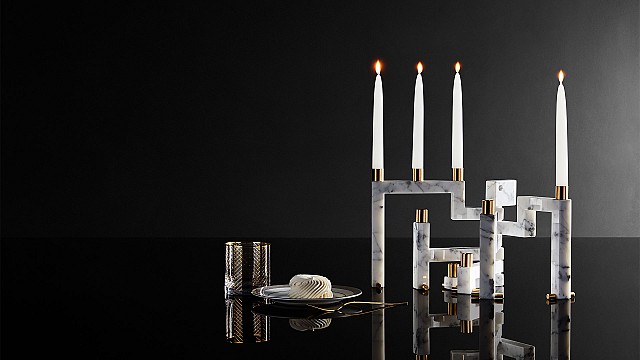 Vestalia Candle Holder