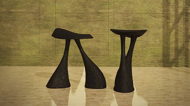 Characters Stool