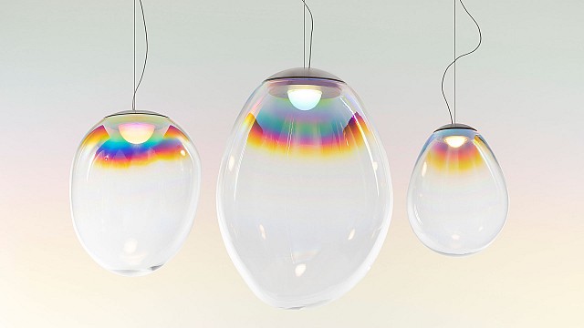 Stellar Nebula Suspension Lamp