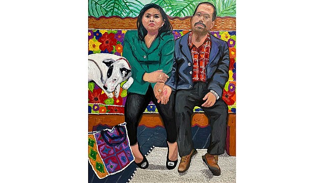 Couple with Dog, 2022