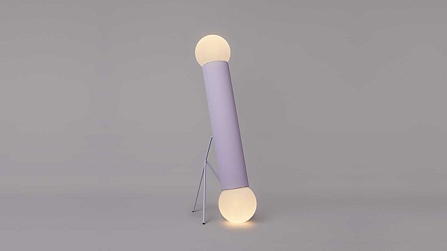 Dumbbell Lamp