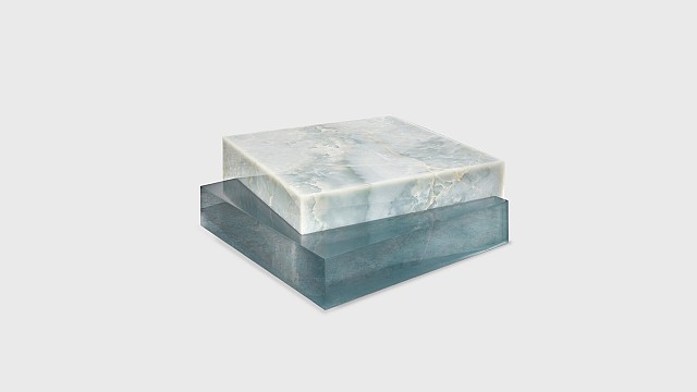 Blue Onyx Coffee Table