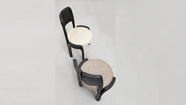 Akar Chair Solid Black Javanese Teak