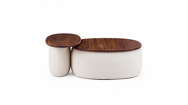 Graciosa Oval Side Table