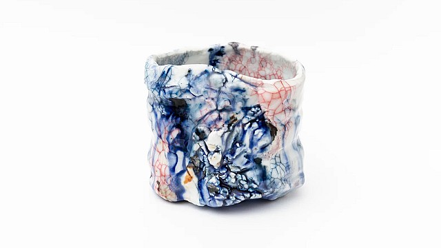 A Lacquered Fukai Tea Bowl