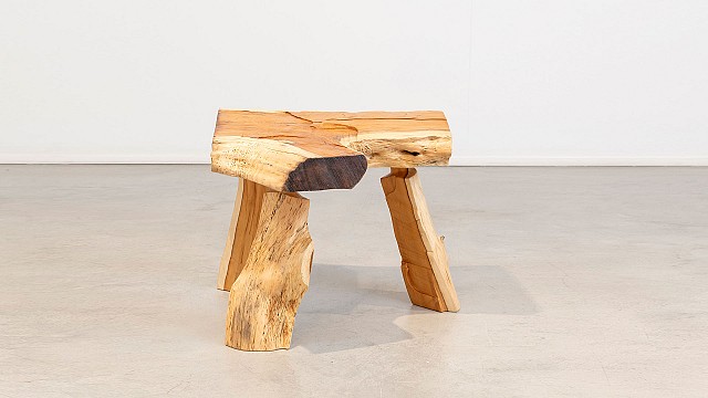 Split Yew Stool