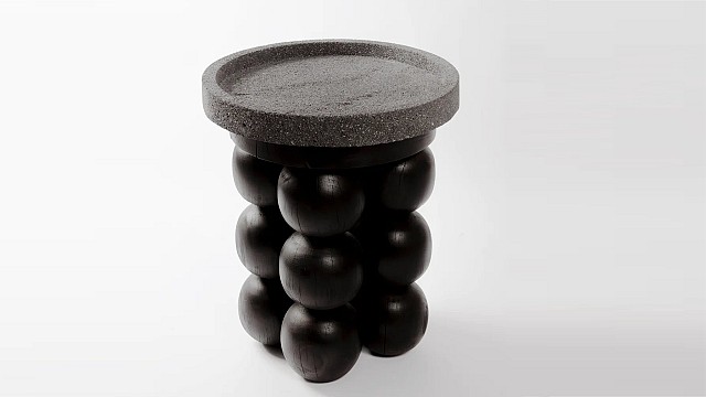 Volcanic and wood Totem 02