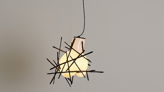 Sgraffito Ceiling Lamp