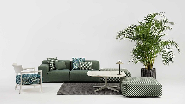 Plastics Outdoor Pouf