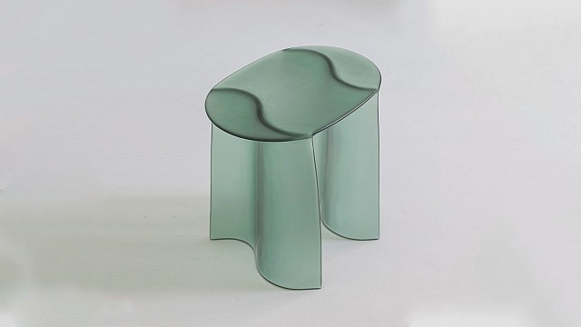 New Wave Stool Green