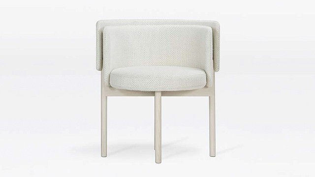 Layered Back Dining Chair