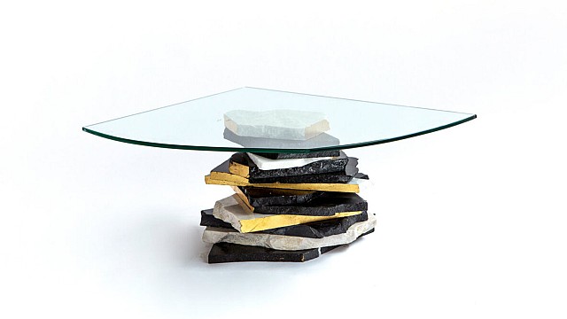 Found Glass Table No.2