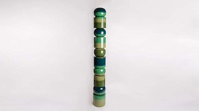Green Grad Sculpture
