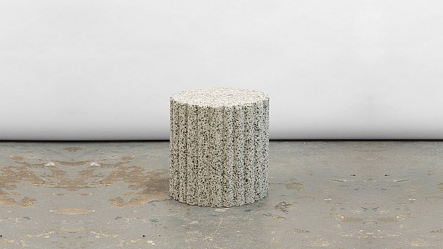 Stool in Granito Verde Antico, 2025