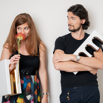 Francesco Breganze de Capnist and Virginia Valentini