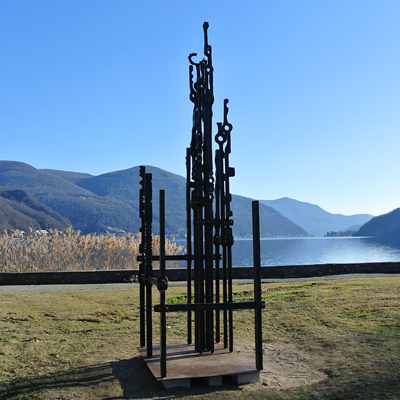 Fibonacci Growth Implement Sculpture