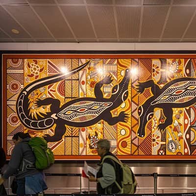Kingsford Smith International Airport, Sydney &ndash; artwork