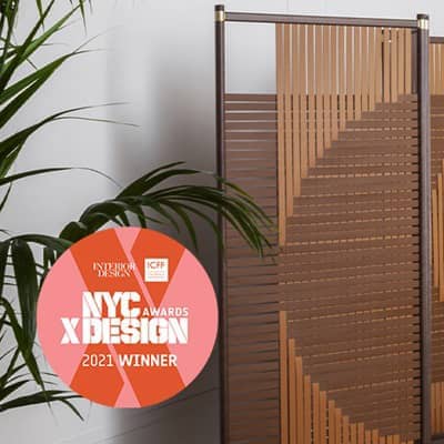 Poltrona Frau wins the 2021 NYCxDESIGN Award with Plot by GamFratesi