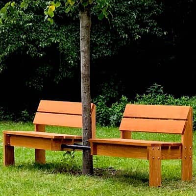 Museum Kranenburgh Bench by Richard Hutten