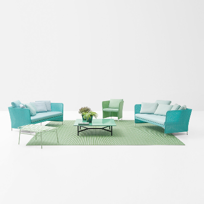 Paola Lenti uses 'Teatime' at Fuorisalone 2022 to beat the heat and tension