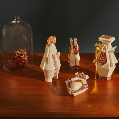 Elena Salmistraro x Alessi reimagine the Nativity scene for &lsquo;Holyedrics&rsquo;