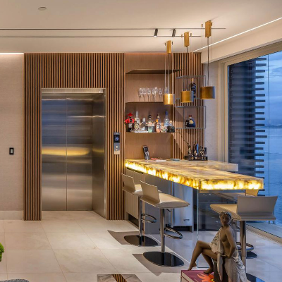 Laurameroni's custom bar designs inject luxurious hospitality into residences