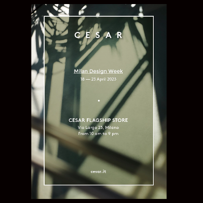 Cesar invites experiments in material and mood boards at Fuorisalone