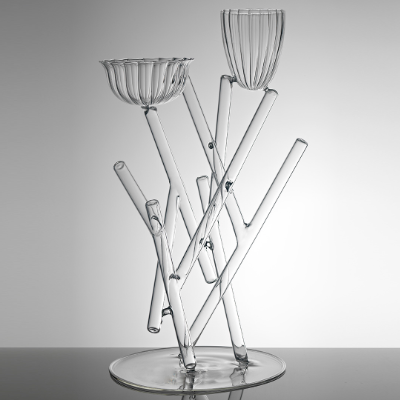 Mario Trimarchi shapes glass into a sculptural interpretation of 'Still Life'