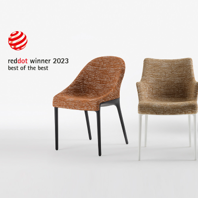 'Eleganza' by Kartell wins Red Dot for Best of the Best 2023 Award