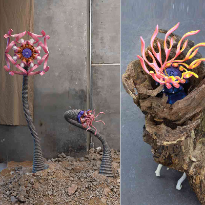 William Darell's kinetic sculptures abstract nature&rsquo;s essence through mechanical forms