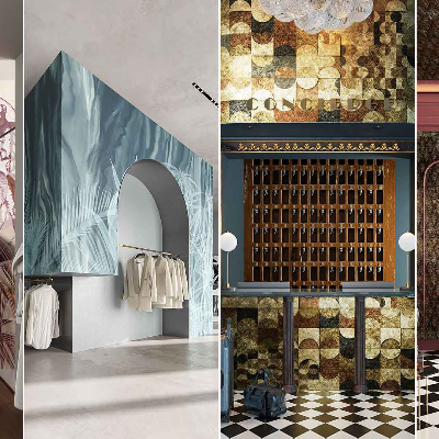 Inkiostro Bianco STIRred 2023 with intricate wallpapers to enhance everyday spaces