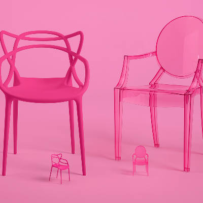 Kartell and Mattel Creations unveil Barbie x Kartell at Milan Design Week