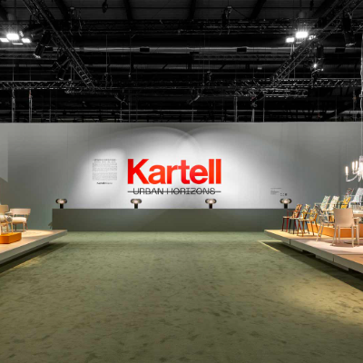 Kartell crafts spaces for living with 'Urban Horizons' at Salone del Mobile