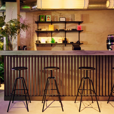 Masquespacio unveils 'Lynk & Co Club' in Madrid as an oasis of creativity