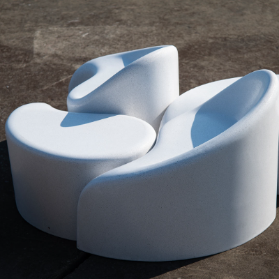 'Polli' by Karim Rashid is a modular stool designed for multiple functions