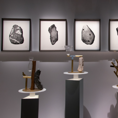Mario Trimarchi's sculptural manifestations of 'Shifted Balance' inhabit the Diaz14 gallery