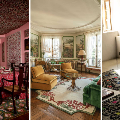Jaipur Rugs' explorations of maximalism, tranquility and humour at Salone del Mobile