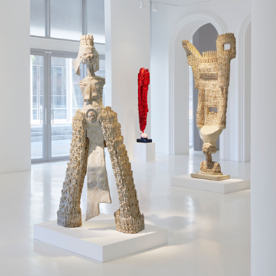 'Ejire (Double Rhyme)' is Dominique Zinkp&egrave;'s tribute to twin souls and communal power