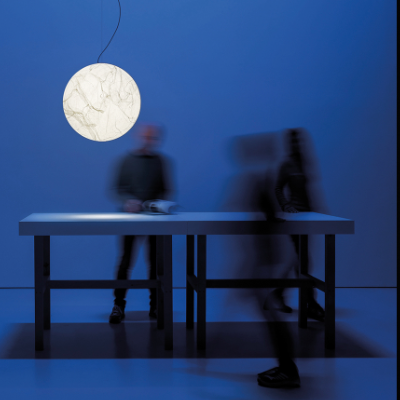 Moon by Davide Groppi: 20 years of timeless light, dreams and suspended wonder