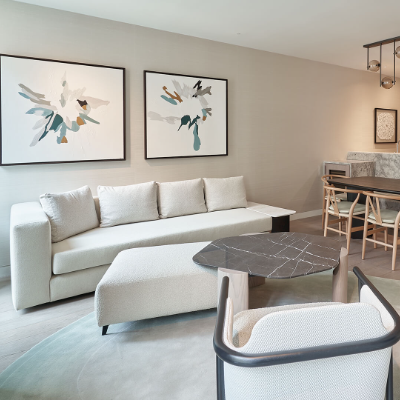 Lema's bespoke interiors for the Mandarin Oriental Residences Mayfair, London