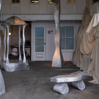Six Dots Design's fantasy at the London Design Festival is A Folly Through the Trees