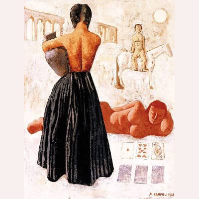 Massimo Campigli - Zingari, 1928