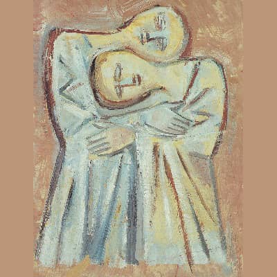 Massimo Campigli - Le consolatrici, 1966
