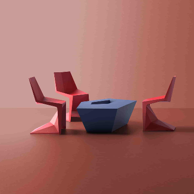 Voxel Chair