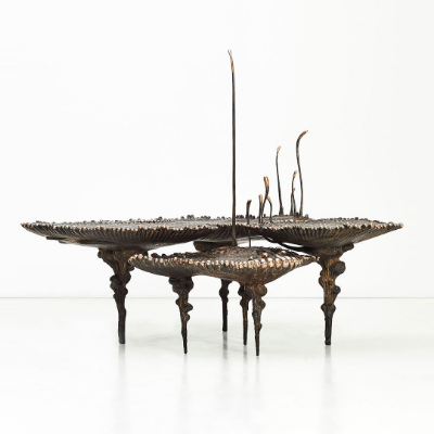 Archeoflavus Tripartitus (Turnin Pattern Coffee Table)